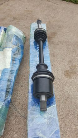 axles set of 4 kawasaki tyrex , new