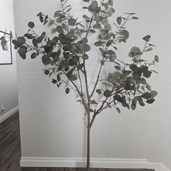 6ft Faux Eucalyptus Tree