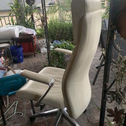 White Office Chair 