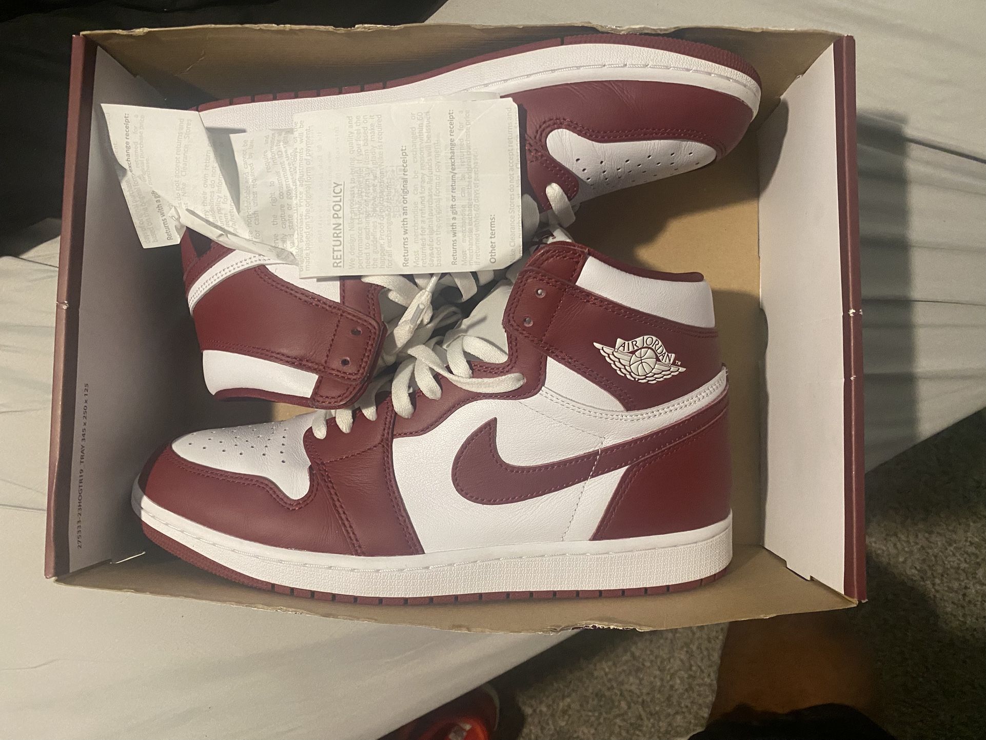 Air Jordan 1 Size 12.5
