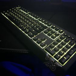Razor Gaming Keyboard And Mouse 