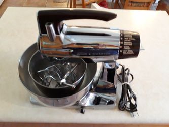 Vintage  Sunbeam  12 Speed  Mixaster Stainless Steel 