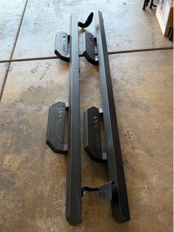 Toyota Tacoma Side Steps Nerf Bars 2016–2023 Double Cab