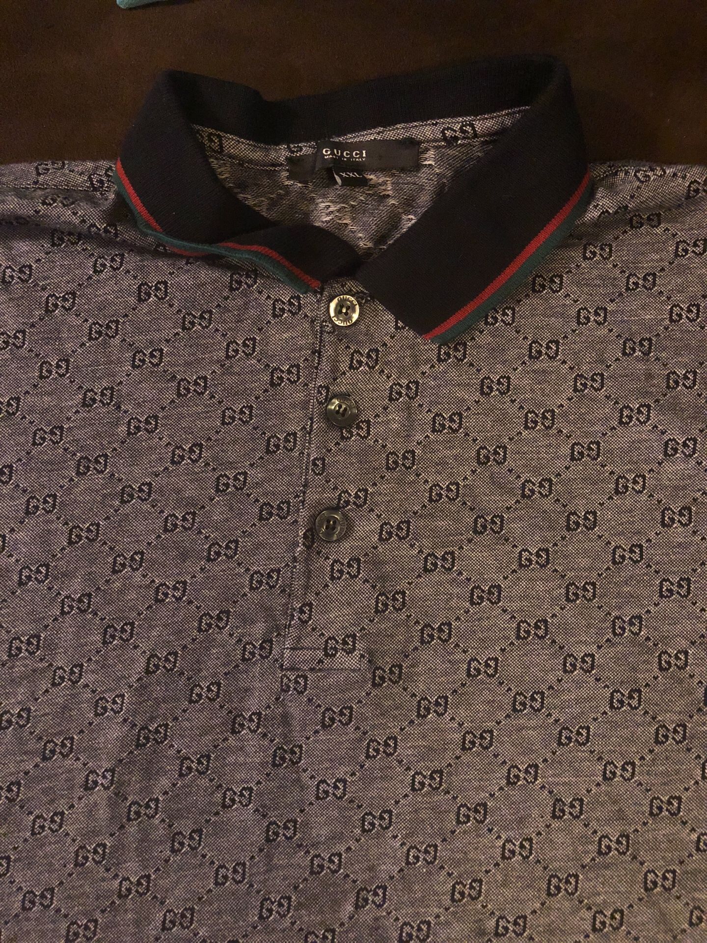 Gucci collard shirt