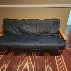 Wooden futon