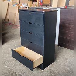 Five drawers dresser with rails / 5 drawers dresser with rails