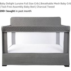 Baby Delight Full Size Crib (gray)
