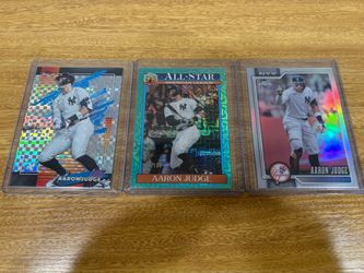 2026 Topps Aaron Judge 3 Card Lot