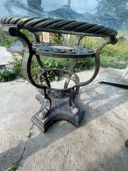 Glass table top