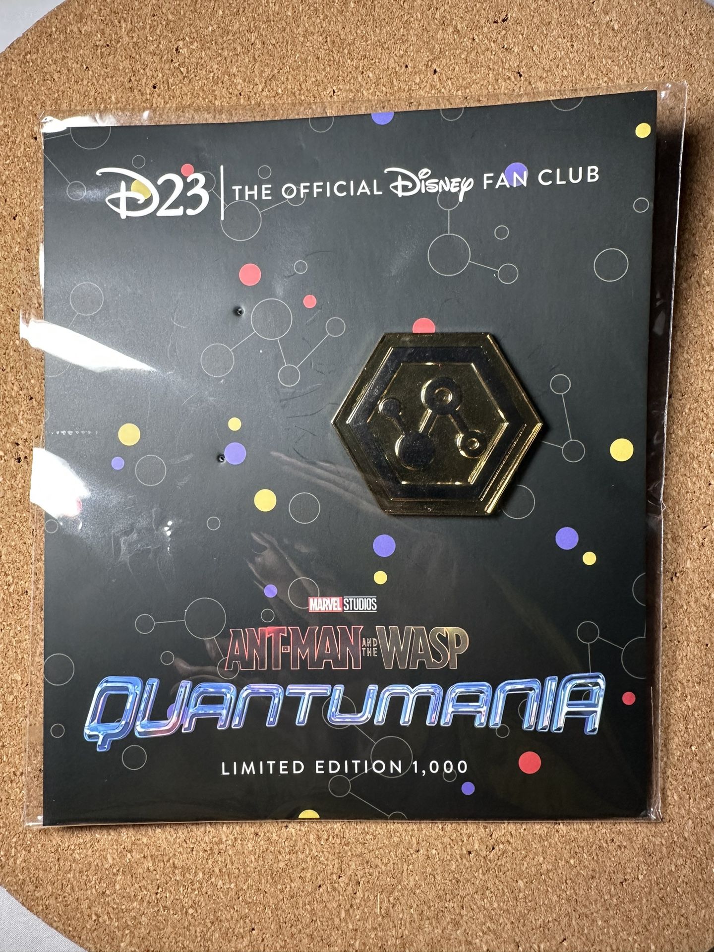 Disney Marvel Ant-Man and the Wasp Quantumania Pin D23 Limited Edition 1000