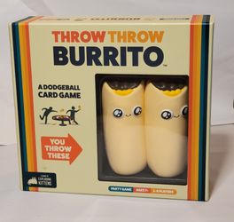 Throw Throw Burrito Card Game NEW