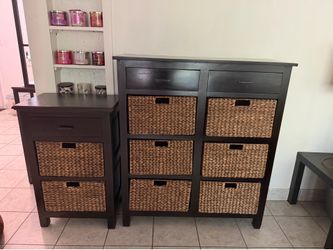 Dresser and side table