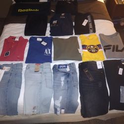 Men's Clothes All Diff Sizes And Brands 