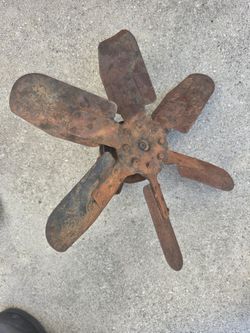 Ford Flathead Engine radiator fan