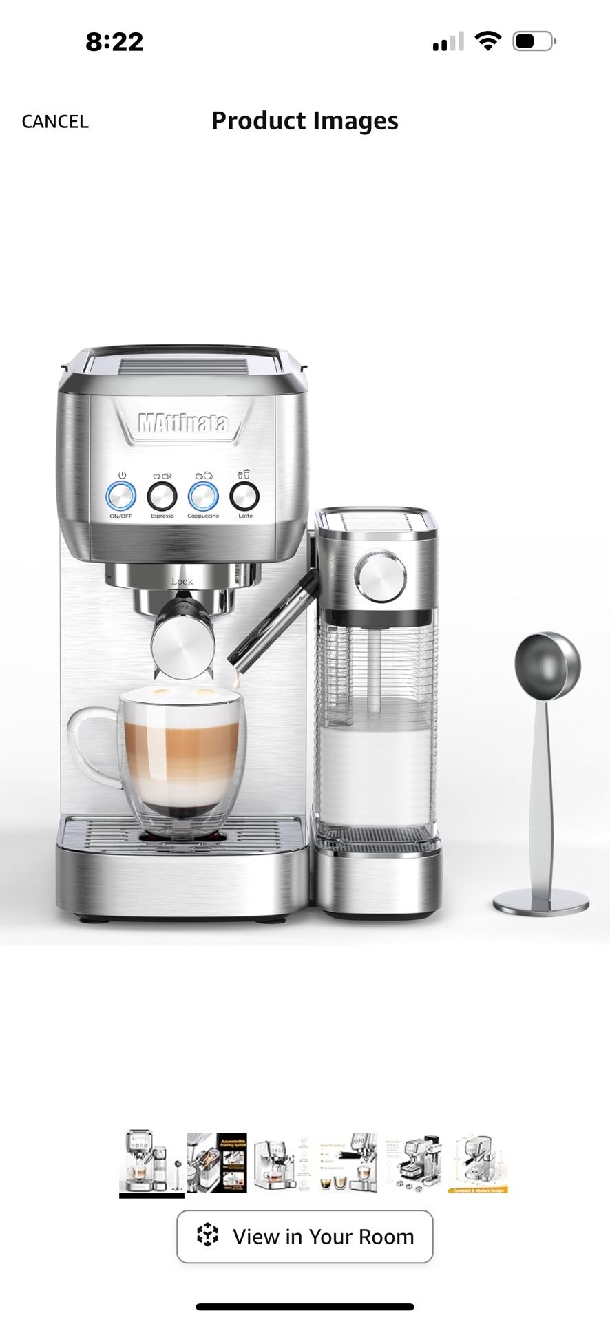 MAttinata Expresso Machine