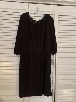 NWT Nine West Black Dress Size 16