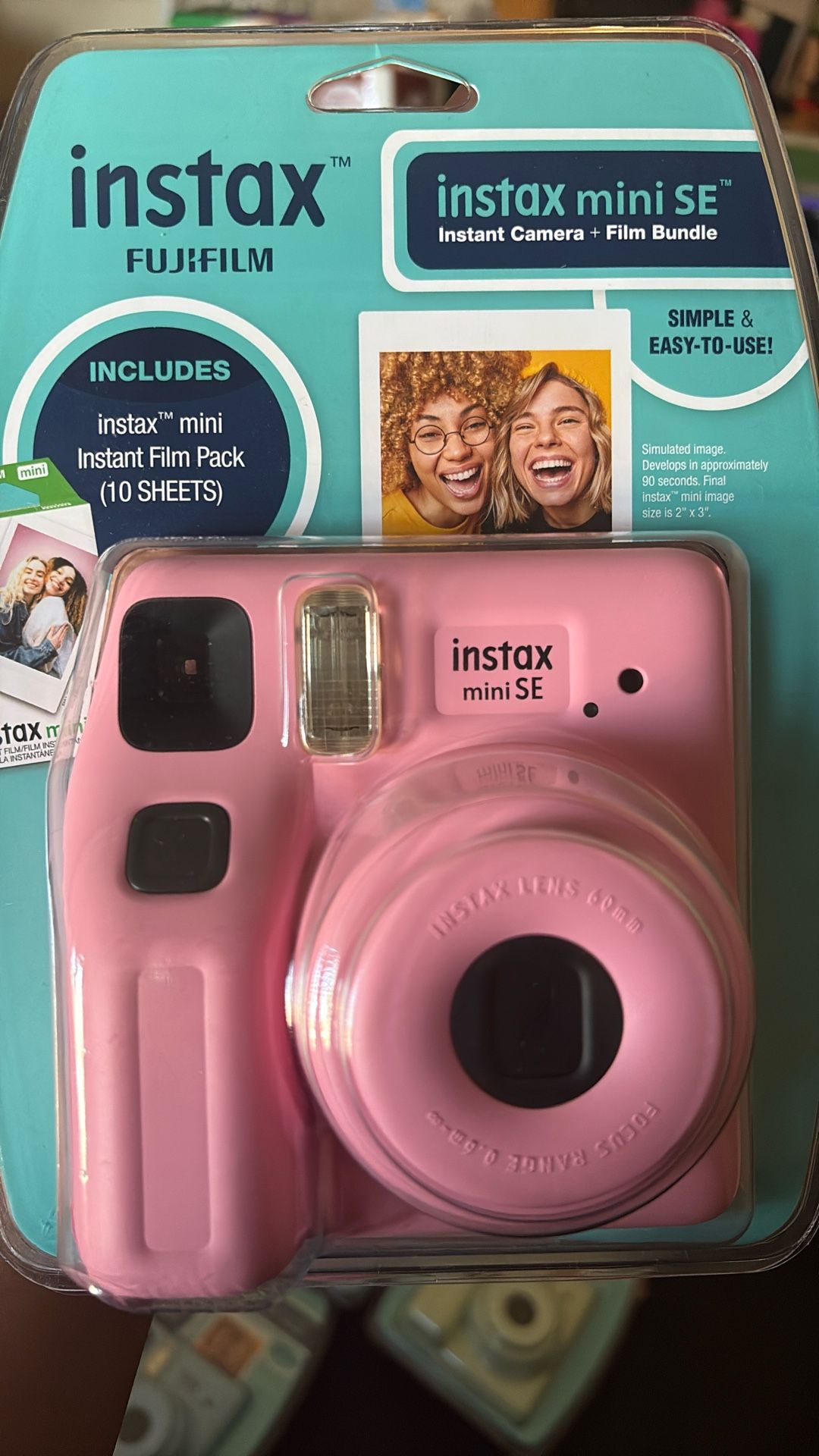 New Pink Instax Camera
