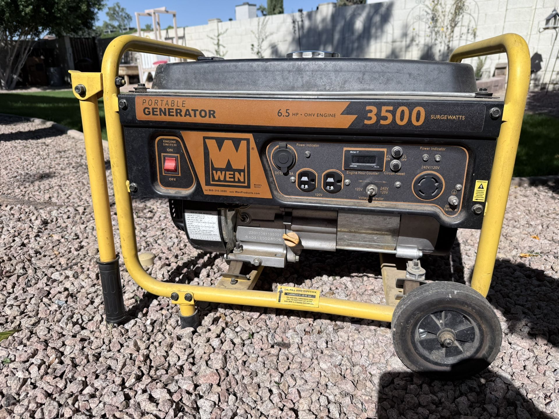 Wen 3500 Watt Generator