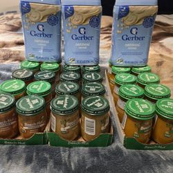 Gerber Baby Food And Beech Nut 