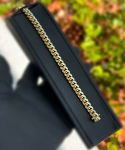 Jewelry 14k solid yellow Gold Miami Cuban link bracelet 7.25” 41.30grams 8.40mm
