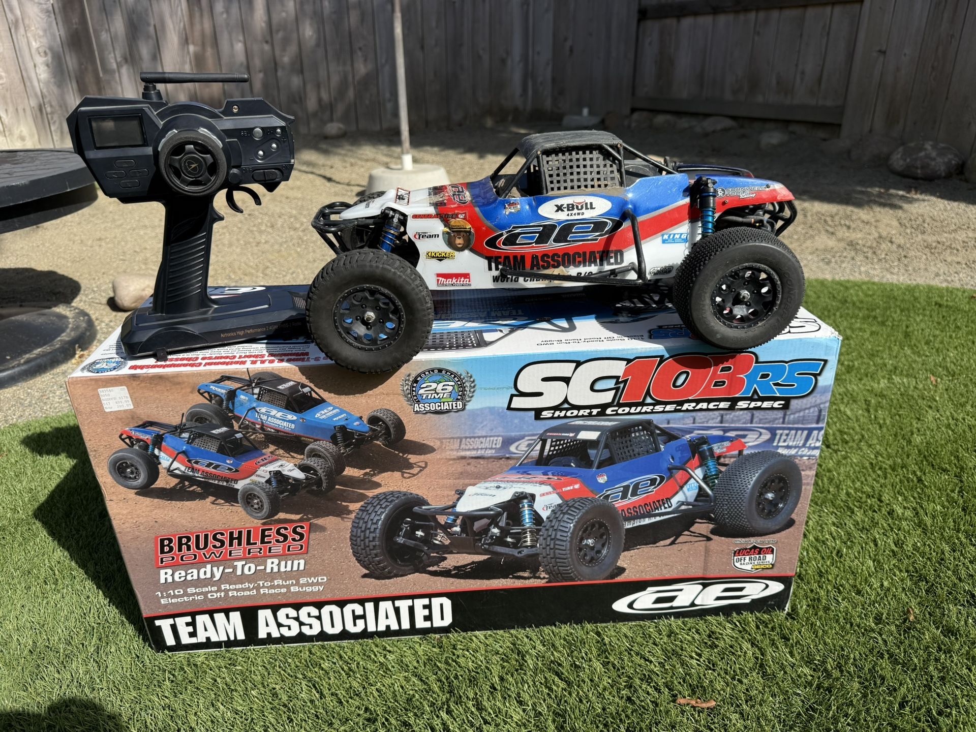 Team Associated SC10BRS 2wd Buggy Rare Find