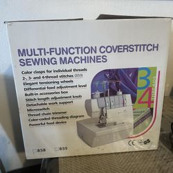  COVERSTITCH SEWING MACHINE