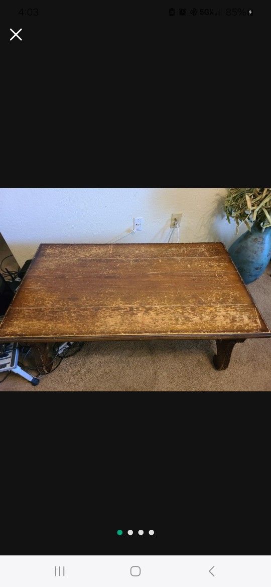 Coffee Table and 2 End Tables