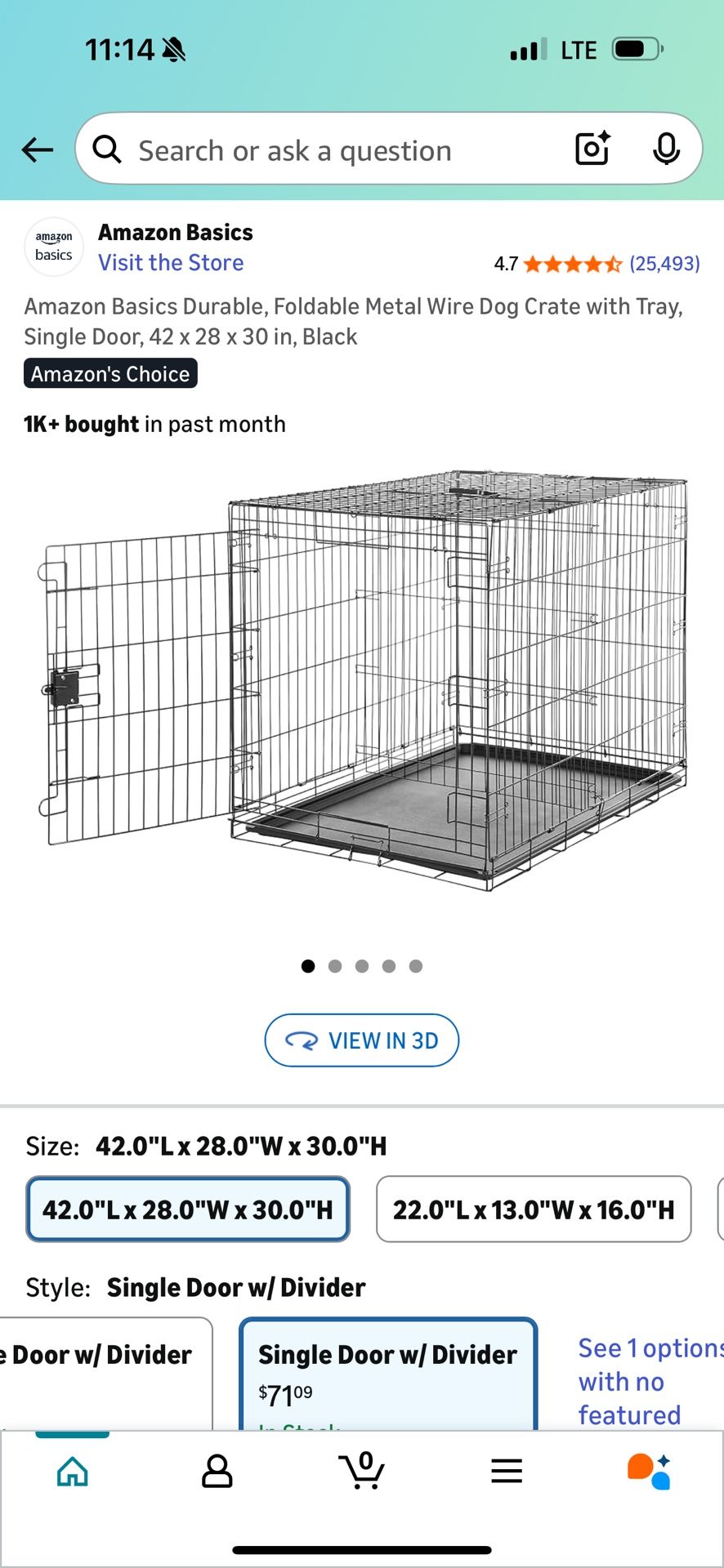 Large Dog Cage