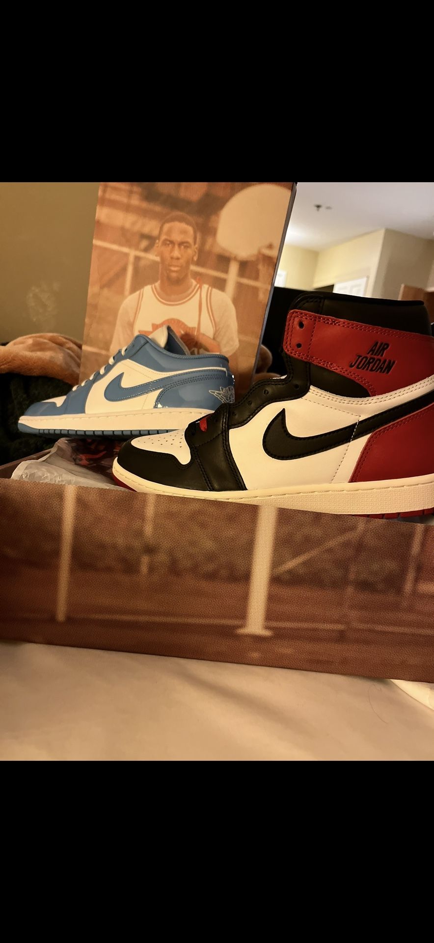 Air Jordan 1 Retro High OG Black Toe 