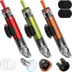 3 in 1 Car Safety Hammer Seatbelt Cutter and Survival Whistle, Safe Transparent Lid Window Breaker Seatbelt Cutter Underwater, 3-Pack Emergency Keycha