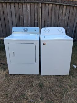 Washer and dryer
