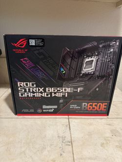 ROG Strix B650E-F Gaming Wifi Motherboard BRAND NEW UNSEALED!