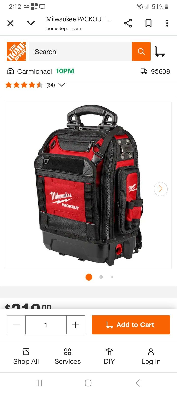 Brand New Milwaukee Packout Tool Backpack