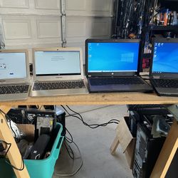 Four Laptops 