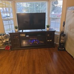 Fireplace TV Stand