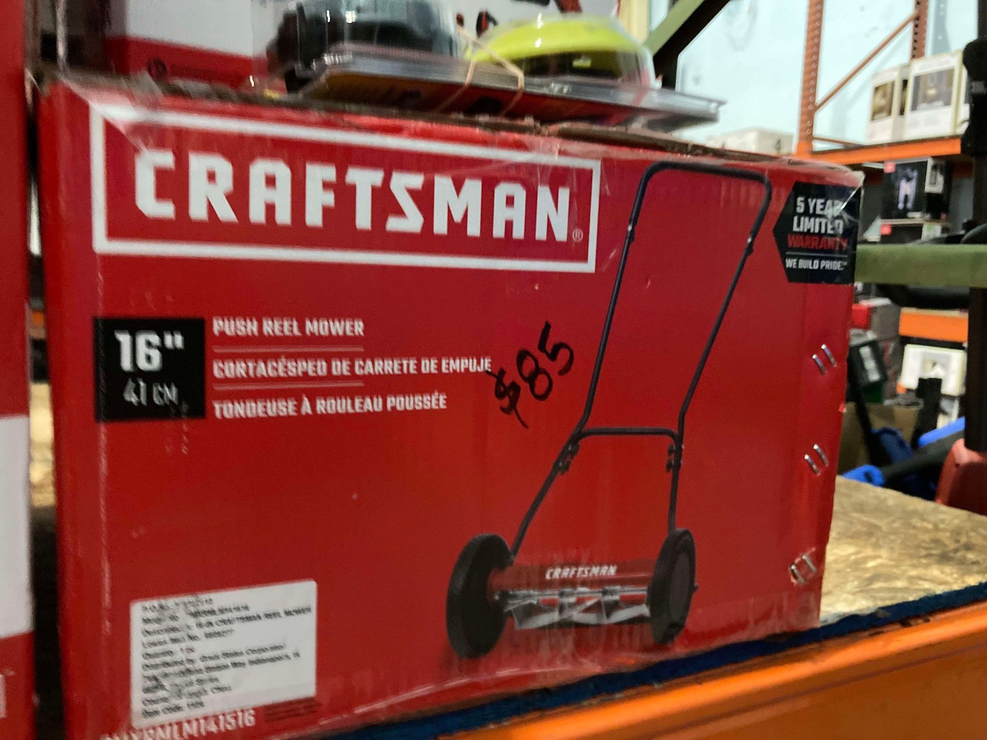 Craftsman 16in Push Reel Mower