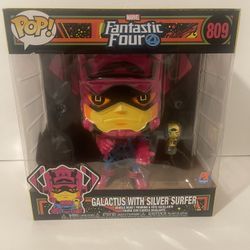Funko Pop 809 10inch Galactus With Silver Surfer