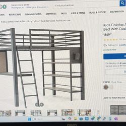 Loft Bed With Desk