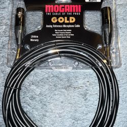 Mogami Gold Studio XLR Mic Cable (25 ft)