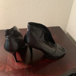 Ankle Boots with Open Toe