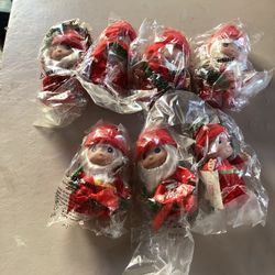 Precious moments 5” 7 dwarfs vinyl dolls