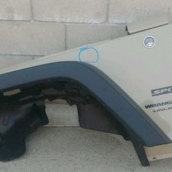 2007 2008 2009 2010 2011 2012 2013 2014 2015 2016 2017 Jeep Wrangler Sport Left Side Fender OEM USED