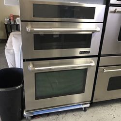 Jenn Air 30”Wide Built In Microwave Oven Combo Stainless Steel 