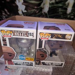 Funko Pop! Notorious BIG With Champagne #153 Hot Topic Limited 5000 Piece bundle