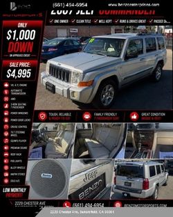 2007 Jeep Commander