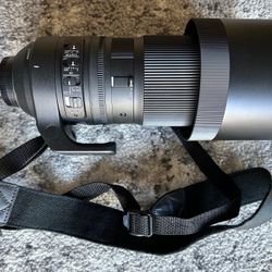Sigma 150-600mm f5-6.3 DG OG HSC C Contemporary and teleconverter  TC-1401 for Nikon (Almost New Condition-hardly Used)