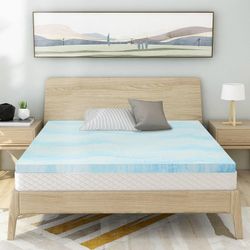 Milemont Cooling Gel Infused Memory Foam Mattress Topper
 
FULL