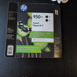 HP 950 XL 2pack Black Ink.