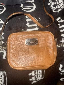 Minnie Leather Mk Cross Body Bag