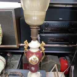 Victorian Vintage Lamp Non-functional 